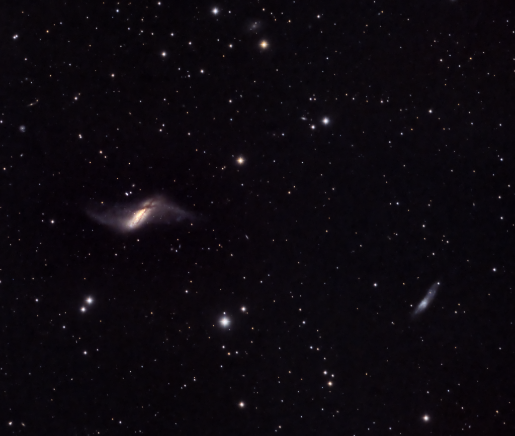NGC660 polar ring galaxy