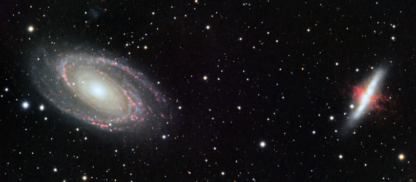 Bode's Galaxies (M81 and M82)