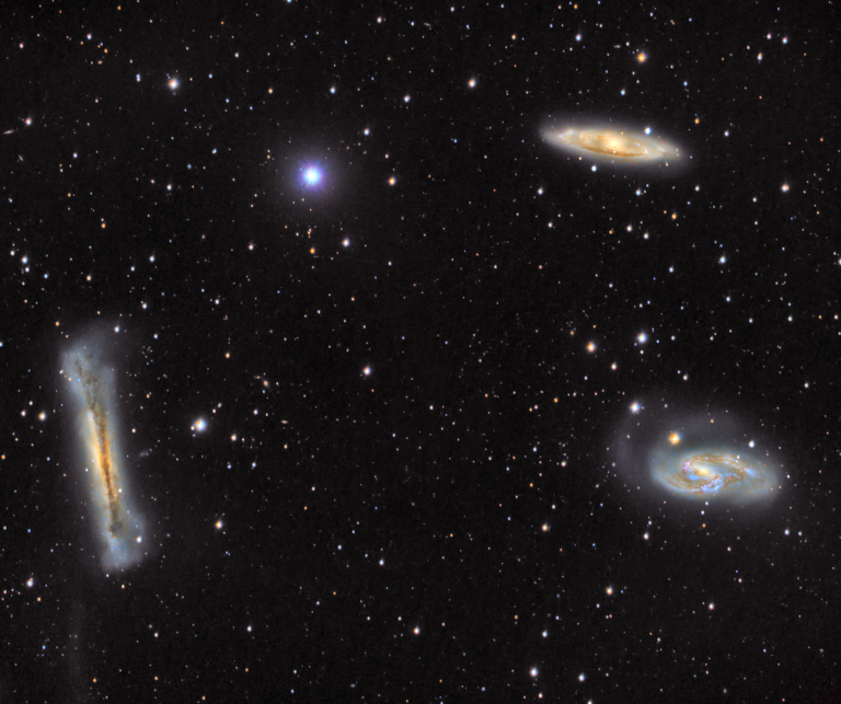 The Leo Trio of Galaxies