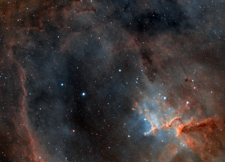 The Heart of the Heart Nebula