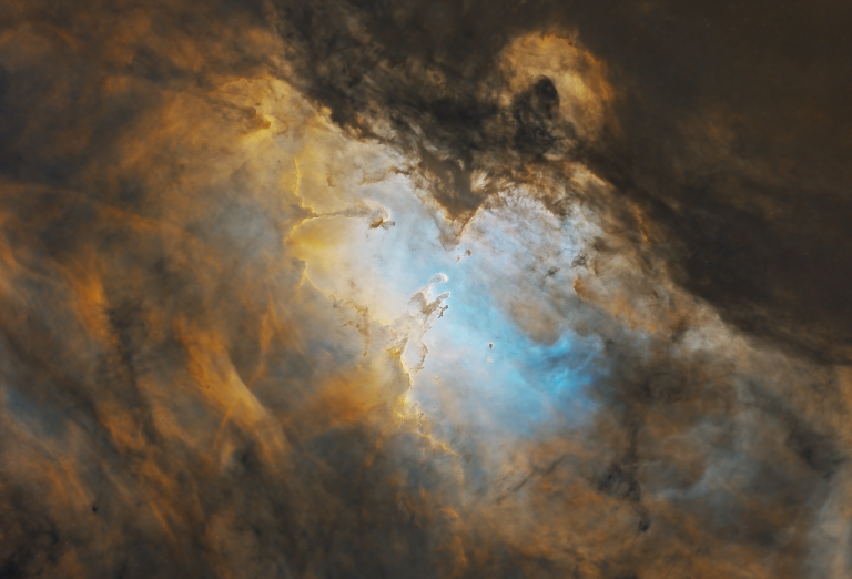 The Eagle Nebula – sans stars