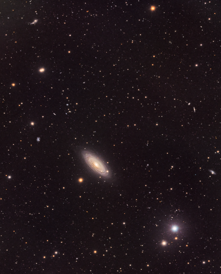 The galaxy NGC2841, 46 million light-years away.
