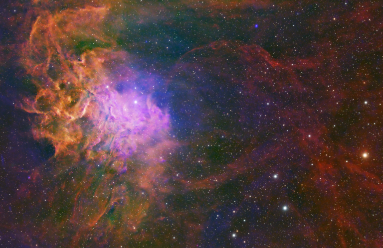 The Flaming Star Nebula