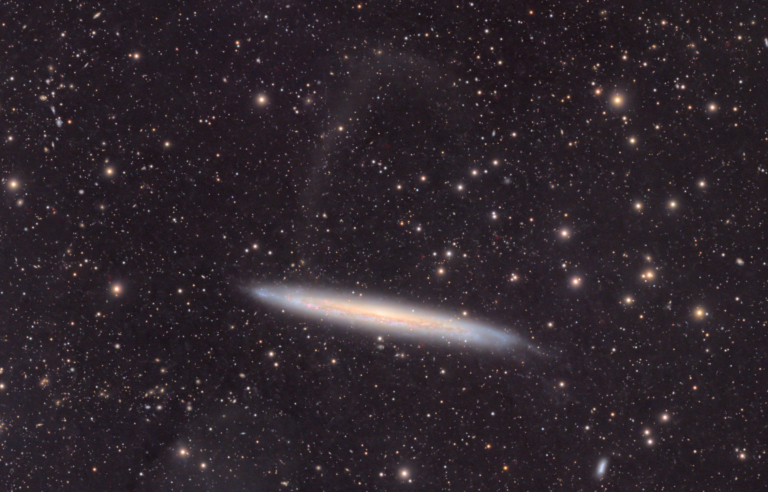 The Splinter Galaxy (and its buddies)