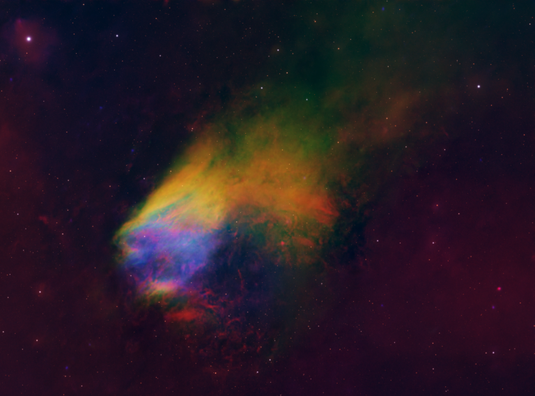 Flaming Skull Nebula SH2-68