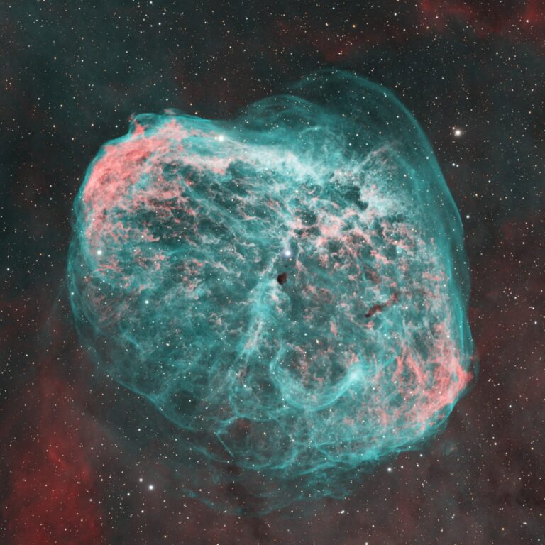 Throwing the Big Guns at the Crescent Nebula
